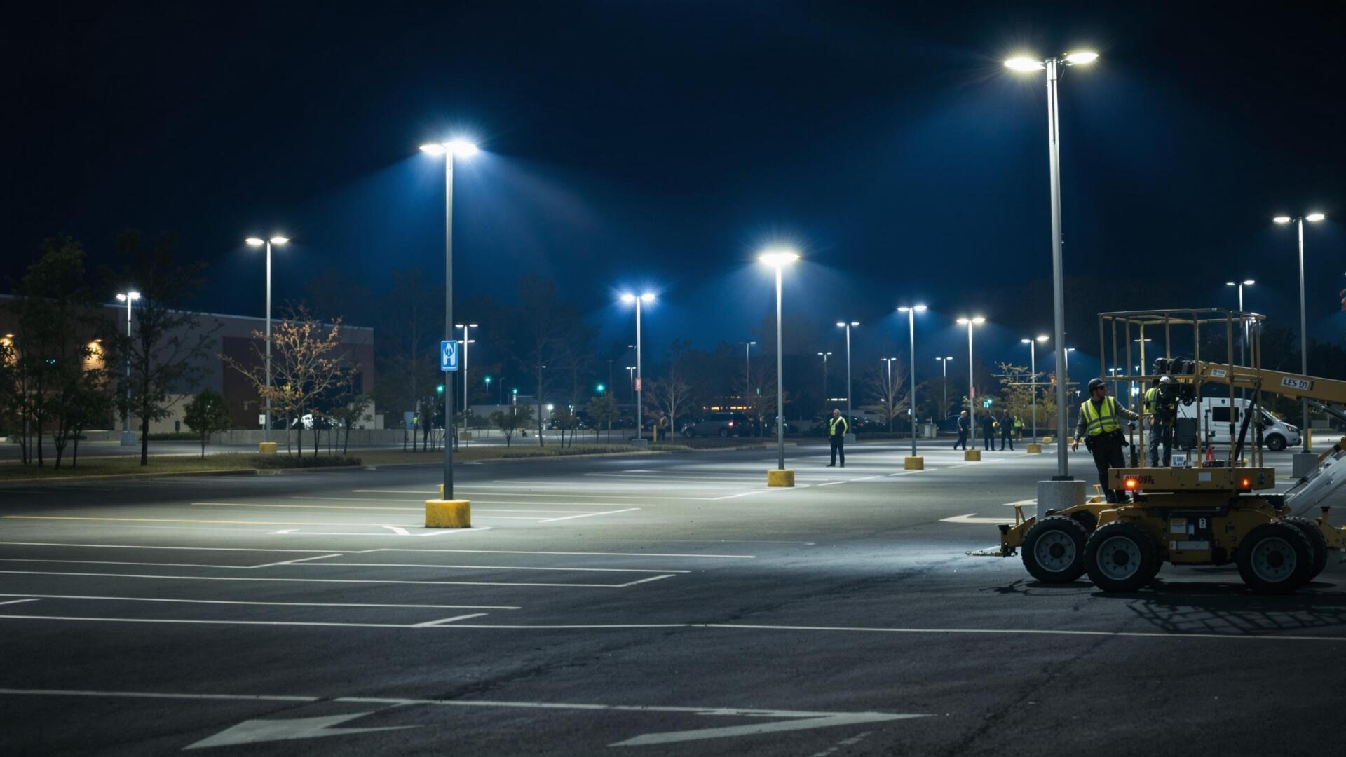 Business & Parking‑Lot Lighting